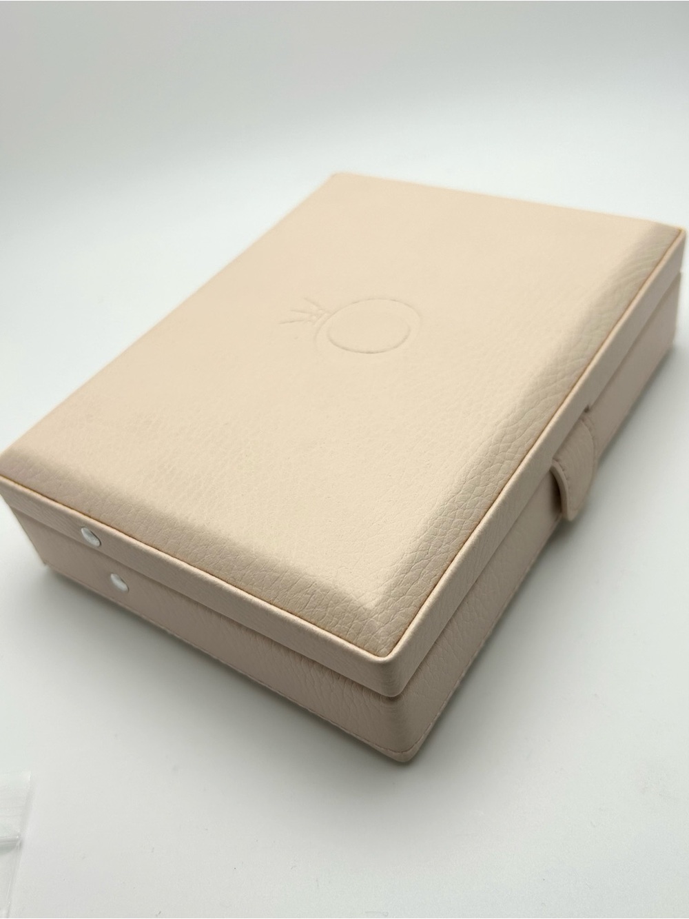 Pandora Cream Leather Jewelry Box